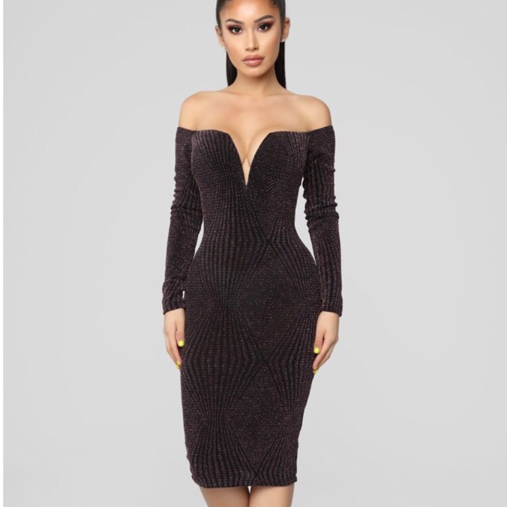 Strapless dress